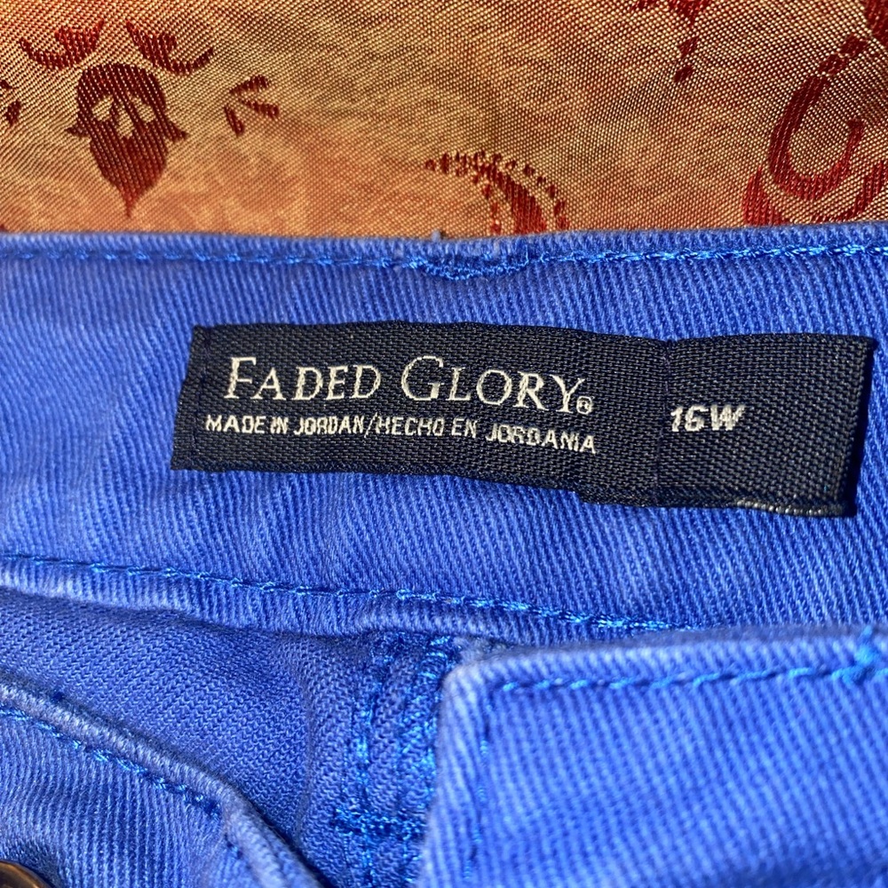 Faded Glory Blue Pants